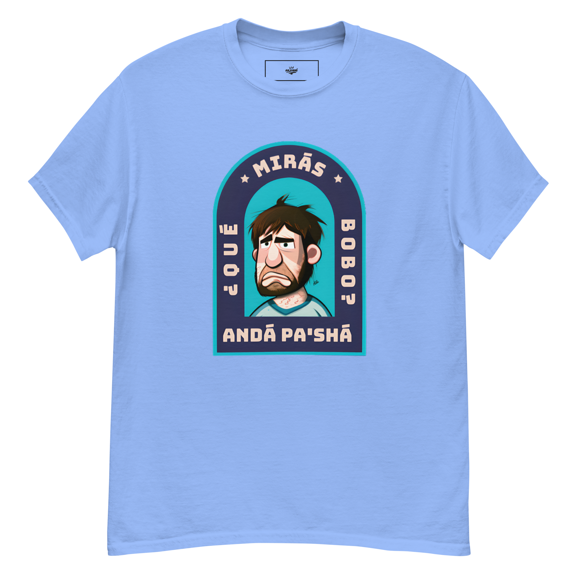 frente que miras bobo azul carolina