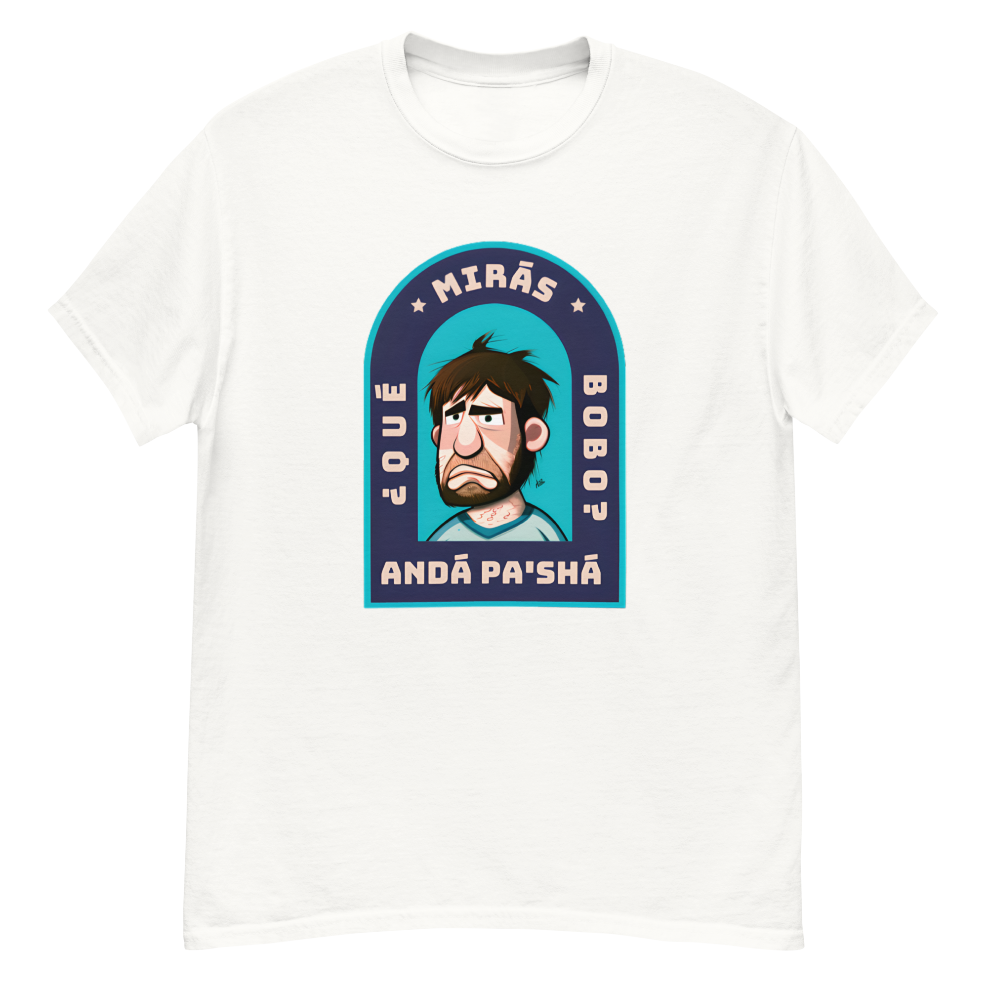 frente que miras bobo blanco